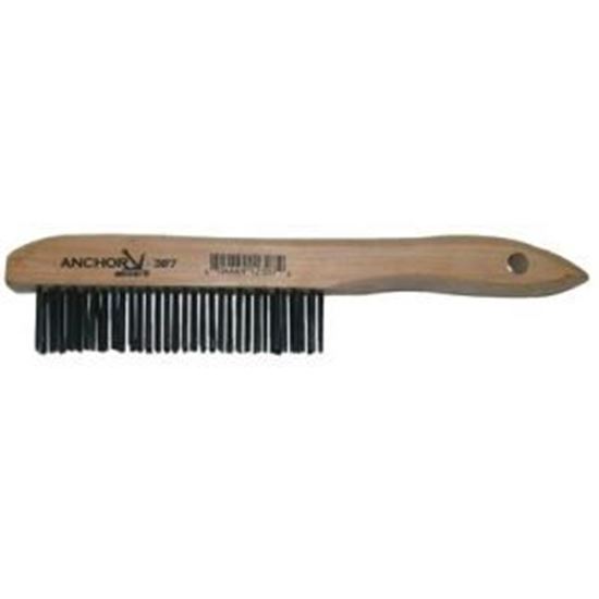 Picture of ANCHOR CARBON STEEL SHOEHANDLE BRUSH - 34249