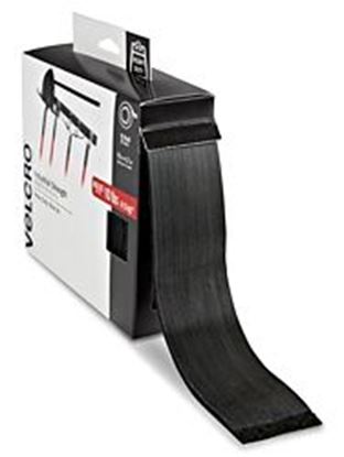 Picture of VELCRO STRIPS PACK-2"X15" BLACK - 15514