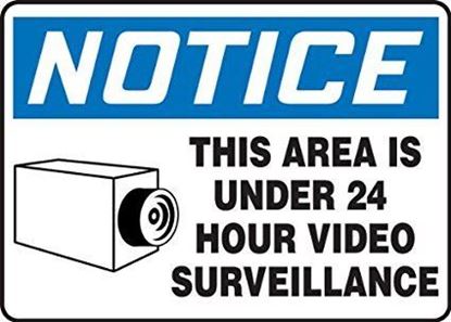 Picture of 34650 - 24 HOUR VIDEO SURVEILLANCE SIGN