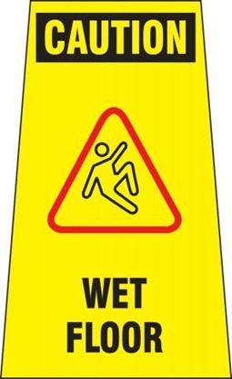 Picture of 35292 - OSHA CAUTION 2 X FOLD-UPS® : WET FLOOR