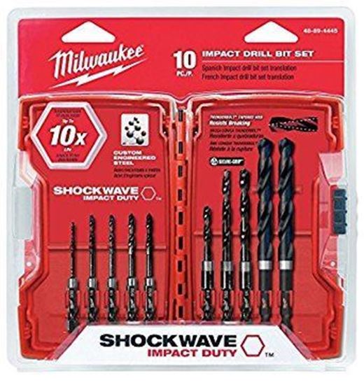 Picture of 25392 - SHOCKWAVE™ HEX DRILL BIT SET 10PC